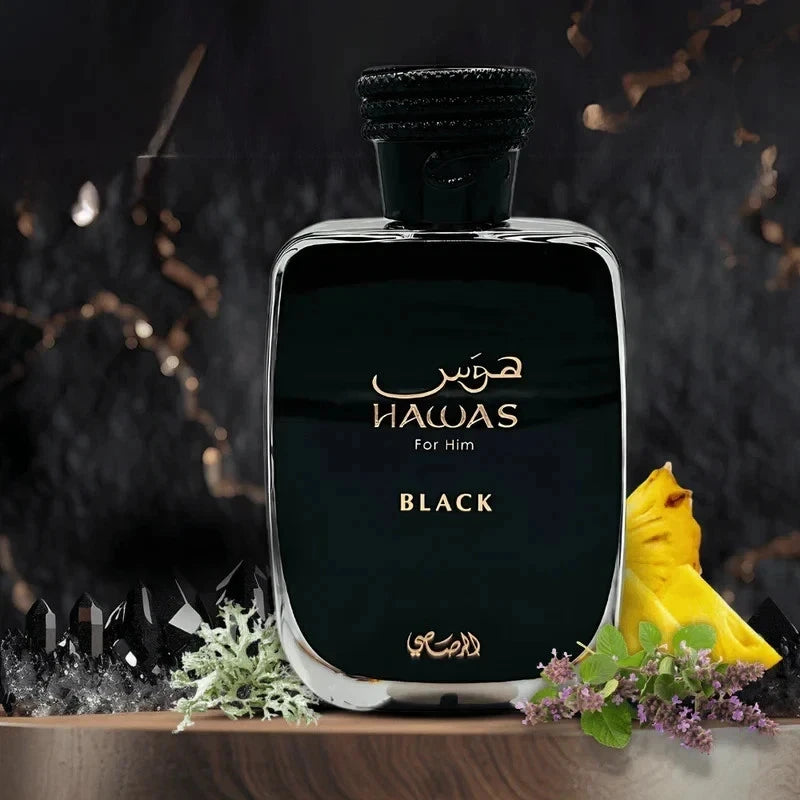 Eau De Parfum Rasasi Hawas Black, 100 ml