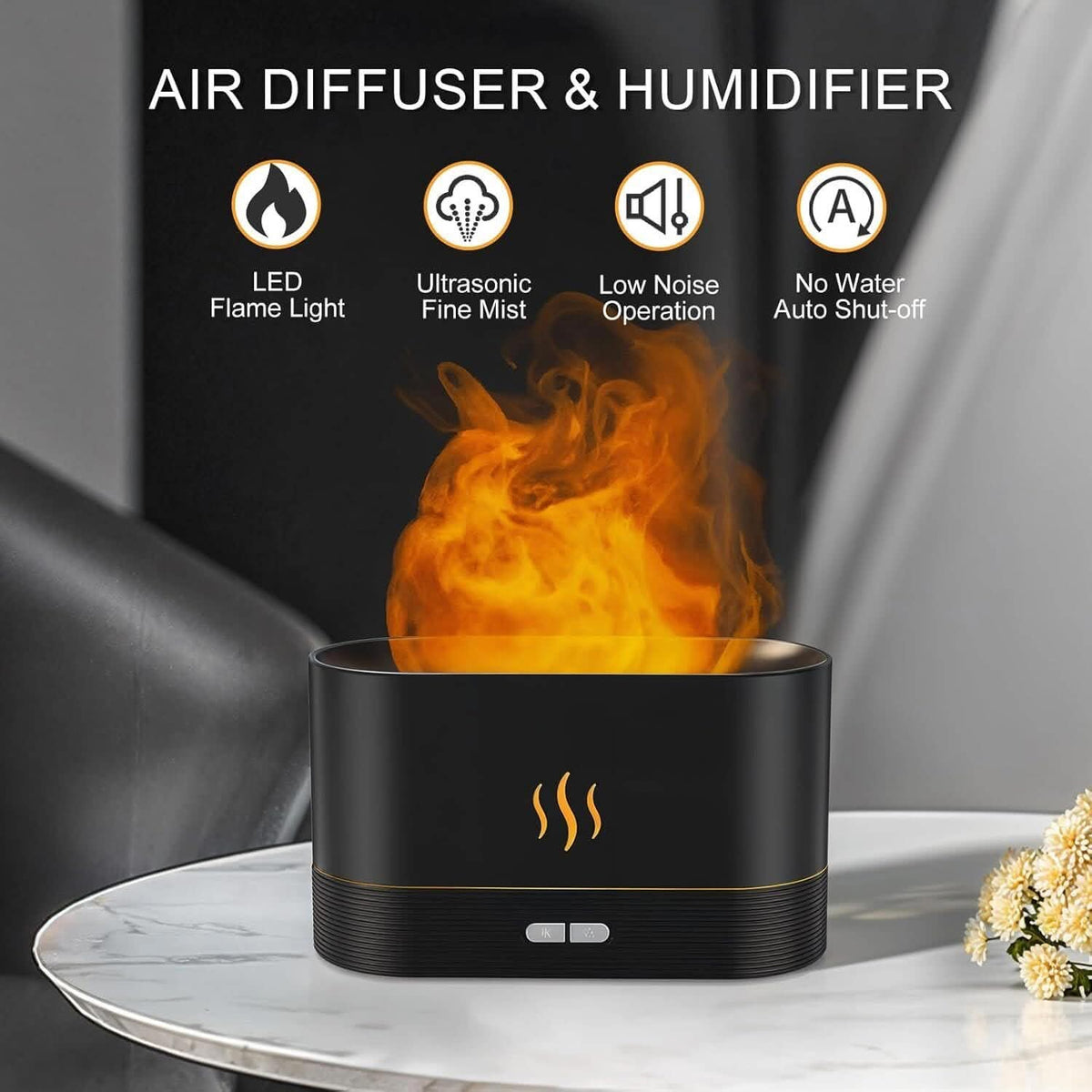 Difuzor Aromatik me Efekt Flake LED
