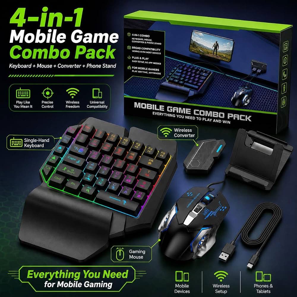Set Gaming 4 në 1 MIX PRO