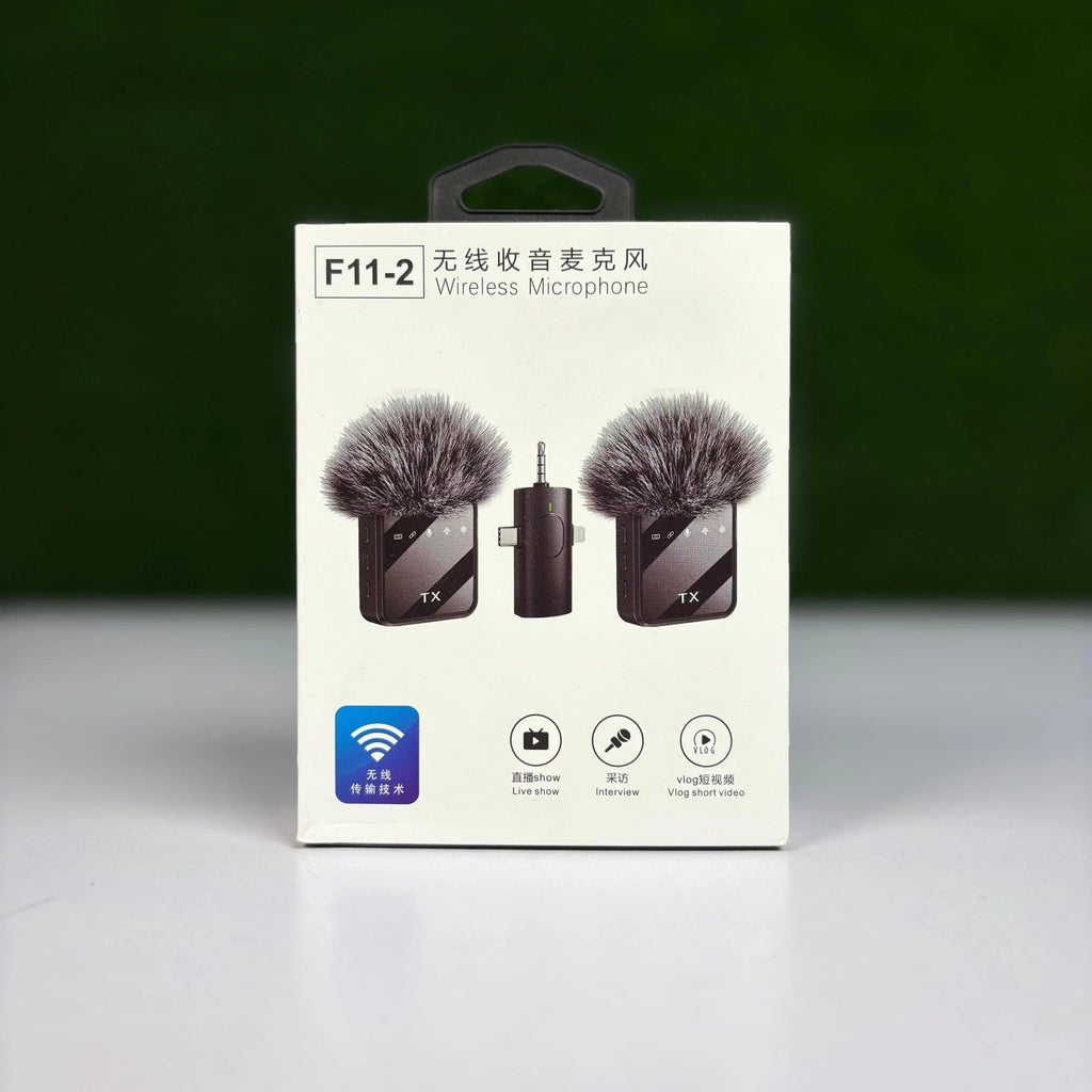 Mikrofon Wireless F11-2