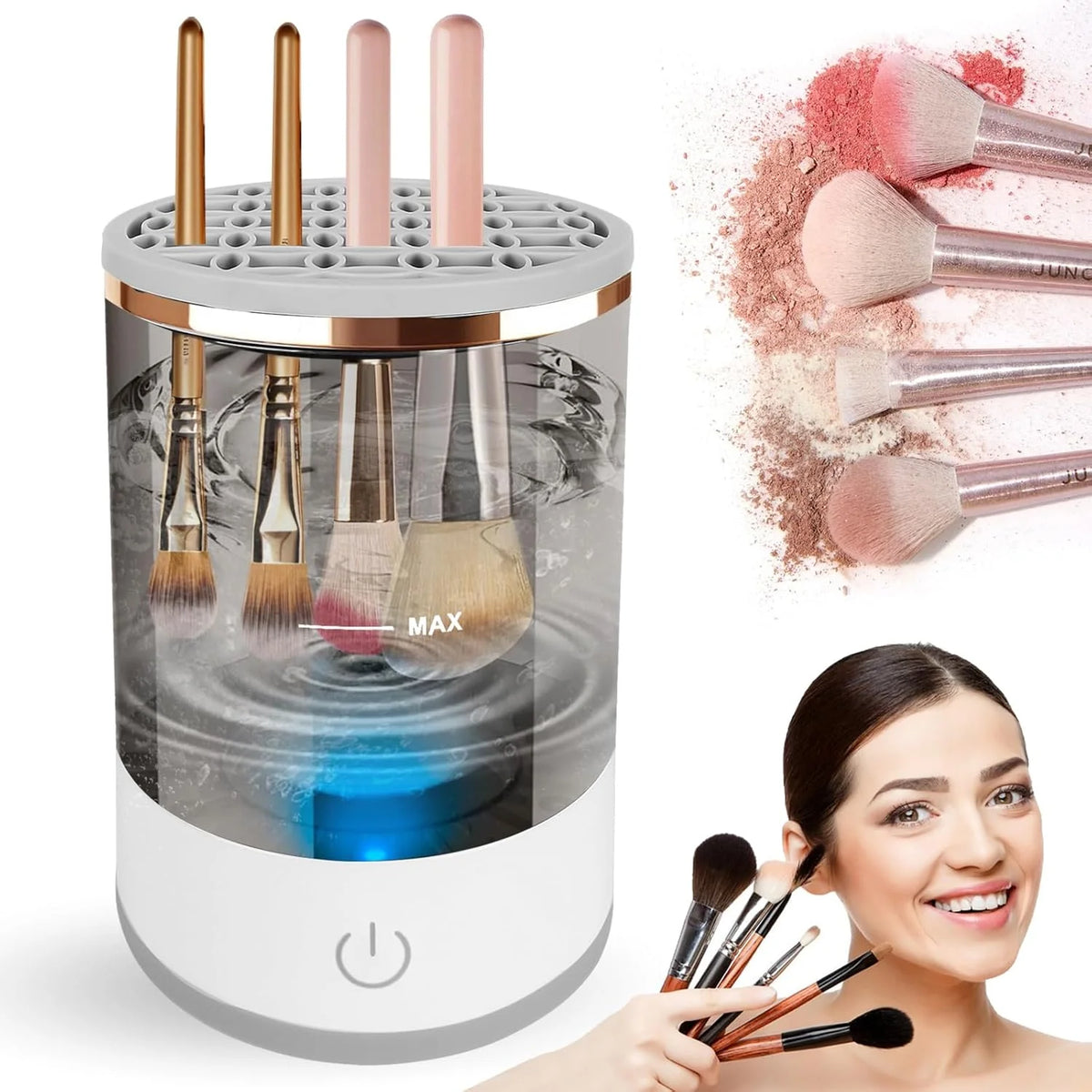 Pastrues Automatik për Brushat e Make-Up-it