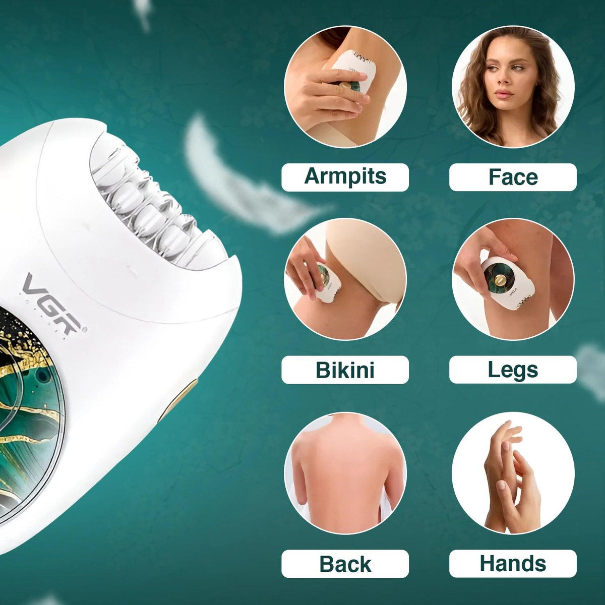 VGR V-706 Professional Lady Epilator