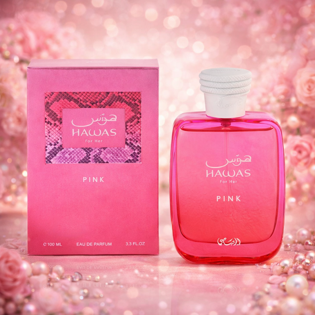 Parfum Rasasi Hawas Pink për femra, EDP, 100ml